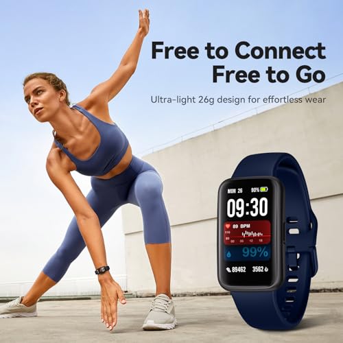 Enfit Fitness Trackers,Smart Watch with 1.47"Color Screen,100+Sport Modes Fitness Watch with Heart Rate Sleep Monitor, Ped...