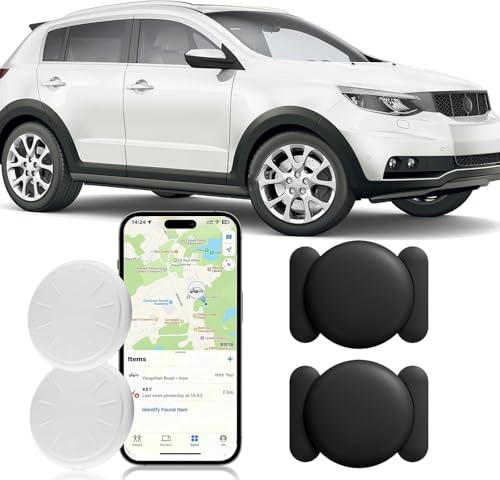Dahetag GPS Tracker for Vehicles,Real Time Car GPS Tracker Work with Apple Find My(iOS Only),No Monthly Fee Mini Hidden Ca...