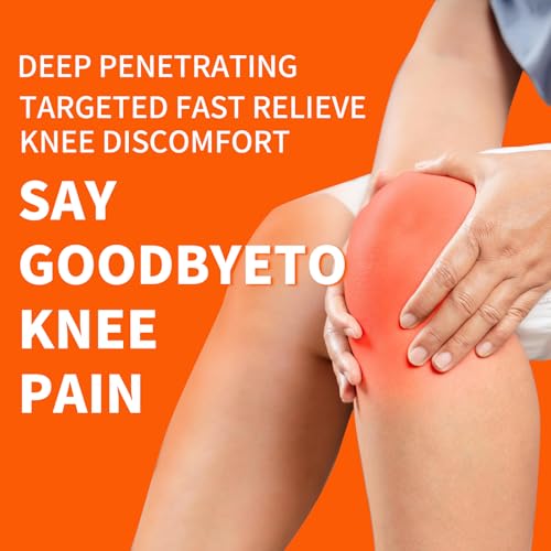 Knee Heat Wraps - 6 Count Knee Relief Patches - Targeted Knee Pain with 8-Hour Therapeutic Heat - Heated Knee Wrap Warmer...