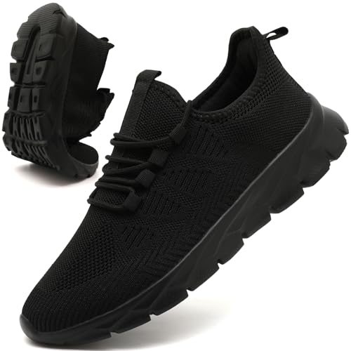 ZGPWZWL Mens Running Shoes Fashion Sneakers for Walking Tennis Gym Shoes Slip On Lightweight and Comfortable