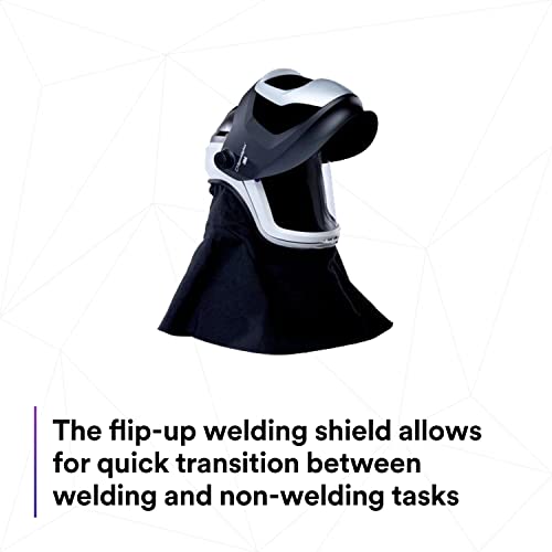 3M Adflo PAPR and Versaflo M-Series Helmet Kit Speedglas Welding Shield, 38-1101-30iSW, Li Ion Battery, ADF 9100 XXi 1 EA/...