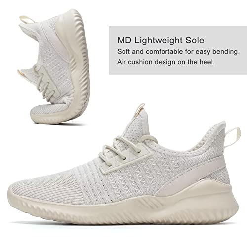 Chopben Women's Walking Shoes Lightweight Breathable Running Shoes Non Slip Athletic Fashion Sneakers Mesh Workout Casual ...