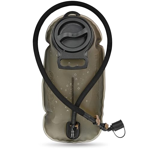 MARCHWAY 2L/2.5L/3L TPU Hydration Bladder, Ultra Durable Water Reservoir Bag with Insulated Tube for Hydration Pack for Cy...