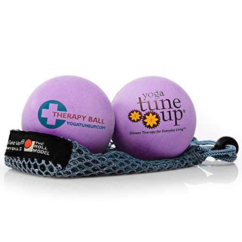 YOGA TUNE UP® Therapy Balls in Tote by Tune Up Fitness - Massage Balls for Trigger Point, Pressure Point & Myofascial Rele...