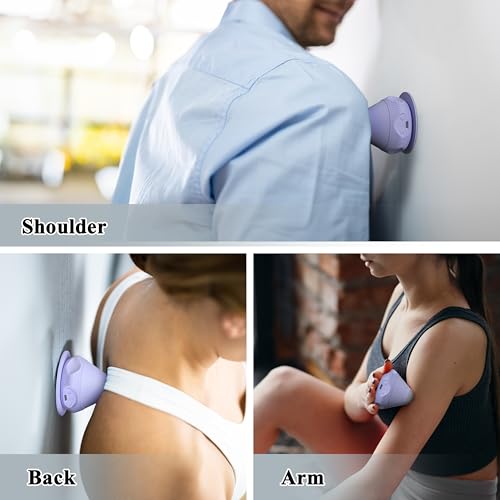 PROIRON Mountable Massage Ball with Suction Cup Pinpoint Deep Tissue Muscle Knot & Sore Relief, Vibration & Heating Trigge...