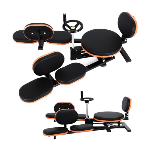 FAHKNS Leg Stretcher,Stretcher Split Machine for Flexibility, 220lb Heavy Duty Steel Frame Stretching Equipment,Leg Stretc...