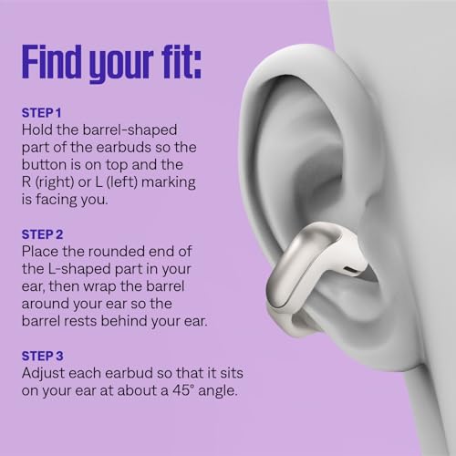 Bose Ultra Open Earbuds - Bluetooth Open Ear Earbuds with OpenAudio for Awareness, Clip-On Design for Comfort, Water Resis...