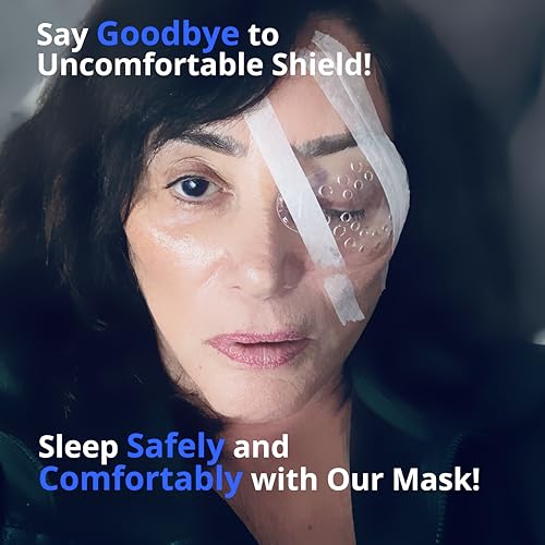 Sleep Mask for Cataract & LASIK Recovery – 3D Contoured Eye Protection for Comfortable Sleep