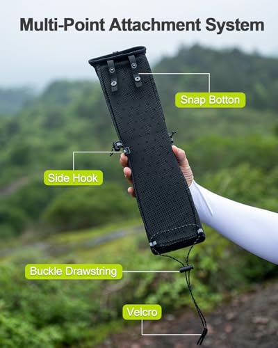 Trekking Poles Carry Bag, Waterproof & Lightweight Hiking Poles Storage Bag, Portable Storage Bag for Trekking Poles, Suit...