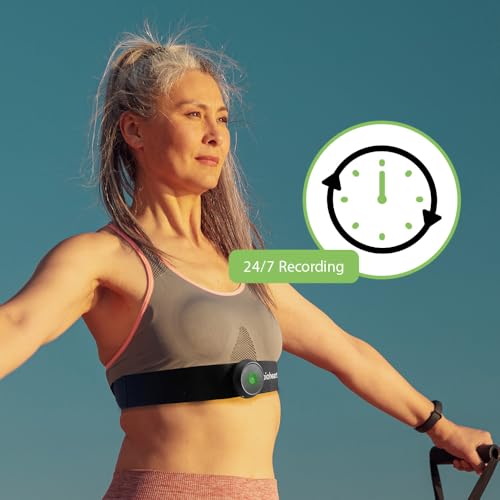 Biotricity Bioheart | 24/7 Continuous Heart Monitor | No Prescription Needed | Smart Wearable | Chest Strap | One Month Su...