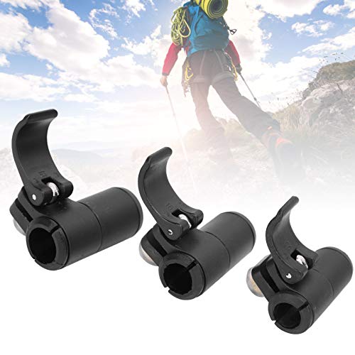 Tbest Hiking Pole Clip,Pole Flip Lock,Hiking Pole Replacement Parts,Trekking Pole Parts,18 16 14mm Climbing Stick Pole Ext...