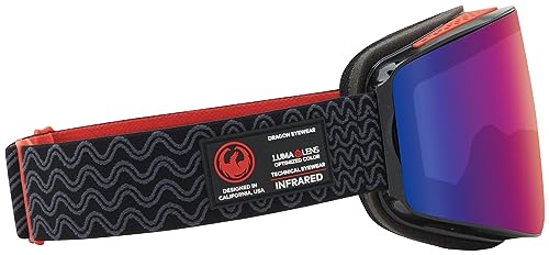 Dragon PXV Snow Sport Goggle - Obsidian Frame | Lumalens Solace IR Lens