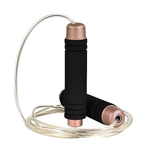 Gaoykai weighted jump rope for handle,Tangle-Free PU Wire rope with bearing comfortable foam handle,skipping rope for work...