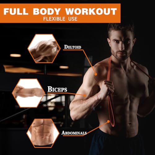 Resistance Bands,Pull Up Bands,Stretching Assist Bands Set for Men & WomenPortable Exercise, Muscle Training,Physical Ther...