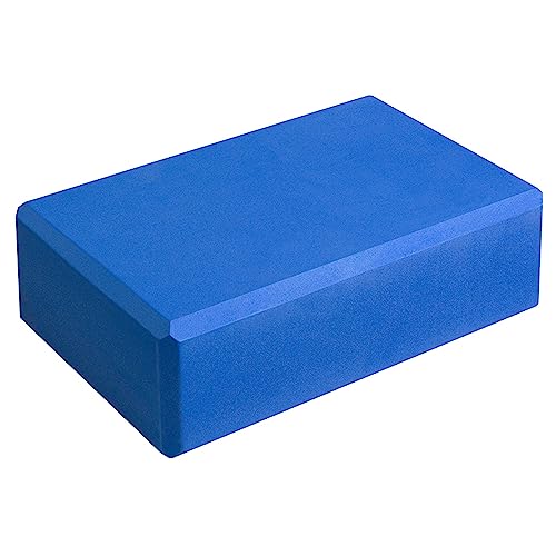 Hello Fit 3" Yoga Block, 10 Pack Bulk EVA Foam Yoga Blocks, Firm and Supportive Yoga Brick, Balance Foam for Stretching, P...