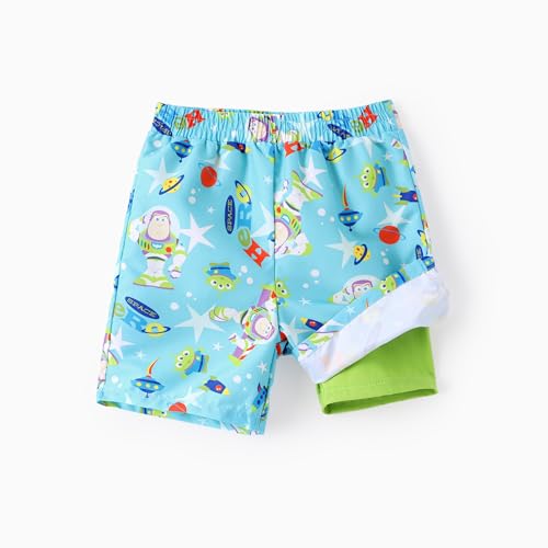 Disney Stitch Spiderman Star Wars Cars Toy Story Mickey Boy Swim Trunks UPF50+Swim Shorts Compression Liner & Quick-Dry 6M-9Y