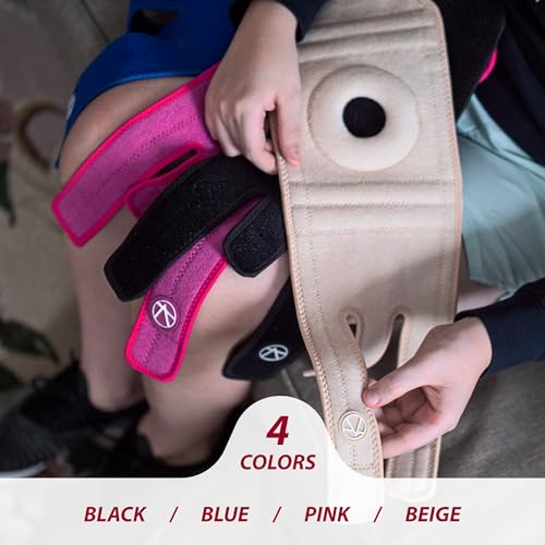 KARM Kids Knee Brace - Osgood Schlatter Knee Brace Youth for Kids, Sports, Pain, Arthritis, Patella, Meniscus Tear, MCL, A...