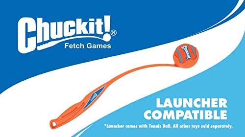 Chuckit! Dog Tennis Ball Dog Toy, Large (3 Inch Diameter) for dogs 60-100 lbs, Pack of 2