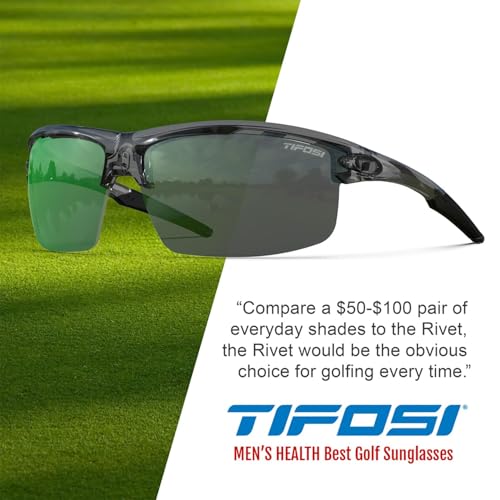 Rivet Sport Sunglasses, Ideal For Cycling, Golf, Pickleball, Running And Tennis