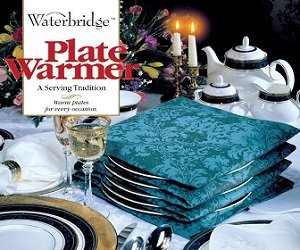 Waterbridge Electric Plate Warmer - Heats up to 15 Large Plates - Dusk Navy The Basic