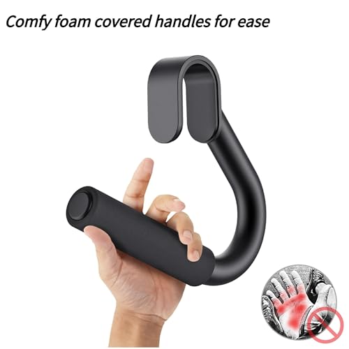 SELEWARE 48'' Heavy Duty Pull Up Bar Wall Mount Multi-function Chin up Bar with Home Gym Cable Pulley System LAT Pulldown ...
