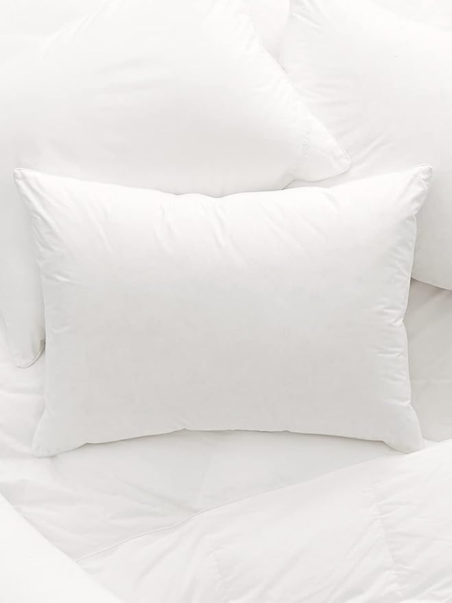 BOLL & BRANCH Down Chamber Pillow – Luxury 100% Organic Cotton Shell – Cleaner Cruelty Free US Down Bedding – Premium Comfort and Superior Head Support– Medium, Standard