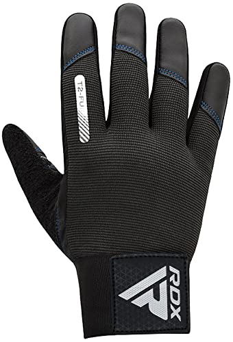 RDX Weight Lifting Gloves with Wrist Support -Touch Screen Full Finger Gym Workout, Breathable Anti Slip Padded Grip, Men ...
