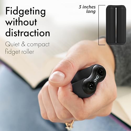 ONO Roller - Handheld Fidget Toy for Adults | Help Relieve Stress, Anxiety, Tension | Promotes Focus, Clarity | Compact, P...