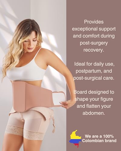SHAPE CONCEPT Lipo Boards Post Surgery 360 Fajas Colombianas Abdominal Board Post Surgery Support SCA302
