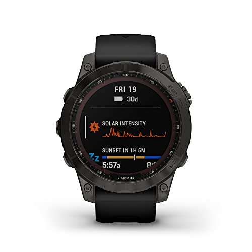 Garmin - fenix 7 Solar GPS Smartwatch 47mm - Slate Gray - 010-02540-10 (Renewed)