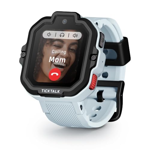 TickTalk5 Smart Watch for Kids with GPS Tracker, Video Calling, Texting, and Parental App, 4G Smartwatch with Free Music, ...