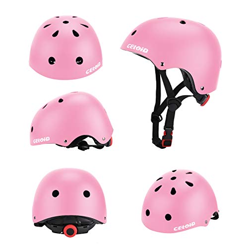 CELOID Kids Bike Helmet,Toddler Skateboard Helmets for Ages 2-3-5-8-14 Years Boys Girls，Adjustable Multi-Sport Bicycle Ska...