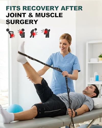 Trideer 9-inch Pilates Ball&Stretching Strap Yoga Strap