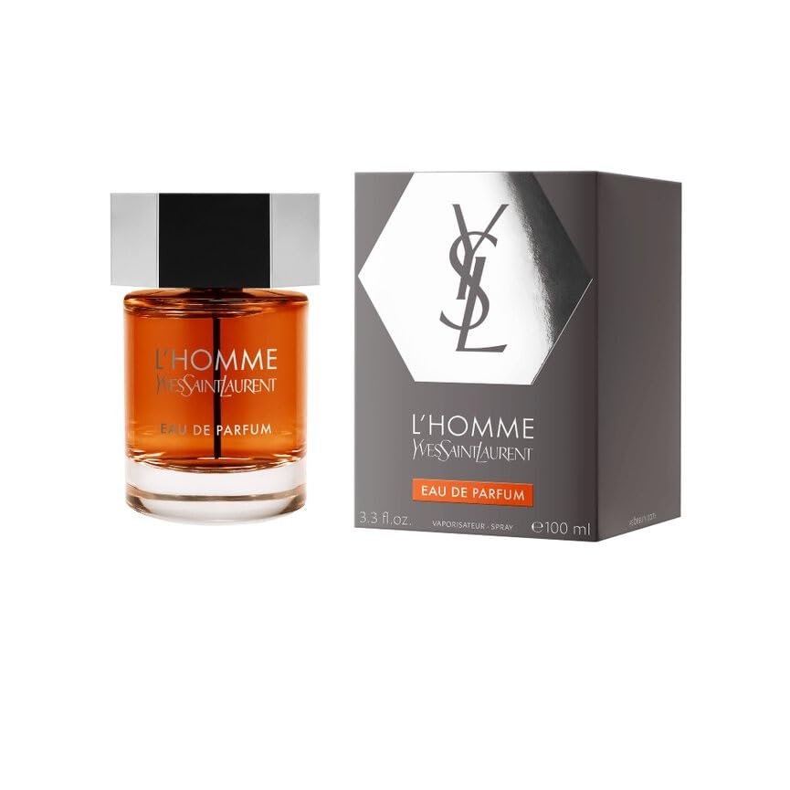 YVES SAINT LAURENT LHomme EDP Spray for Men, 3.3 oz - Classic Fragrance, Model YSL-668743