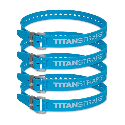 Titan Industrial Straps – Strong & Simple Tie-Downs for Construction (Welders, DIY Home) & 1st Responders – 3 Year Warrant...