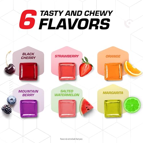 CLIF BLOKS - Energy Chews - Variety Pack - Non-GMO - Plant Based - Fast Fuel for Cycling and Running - Quick Carbohydrates...