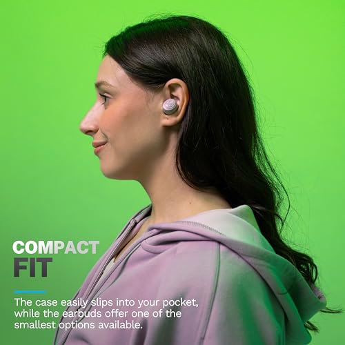 JLab Go Air Pop+ True Wireless Earbuds, in Ear Headphones, Bluetooth Earphones, 35H Playtime Ear Buds, Bluetooth Earbuds w...