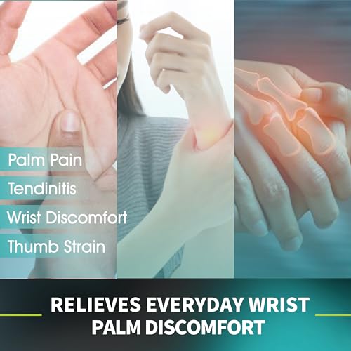 VITAL SALVEO Fingerless Recovery Gloves Stretchy Hands Office Unisex Half Finger Typing Texting Circulation Gloves (Pair)