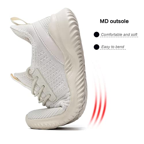 Chopben Women's Walking Shoes Lightweight Breathable Running Shoes Non Slip Athletic Fashion Sneakers Mesh Workout Casual ...