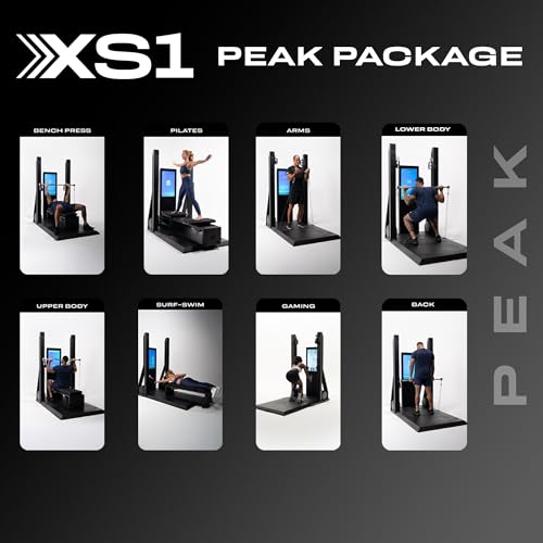 OxeFit XS1 Peak Smart Home Gym – All-in-One Strength, Cardio & Pilates Machine with Adaptive Workouts, AI Training, Perfor...