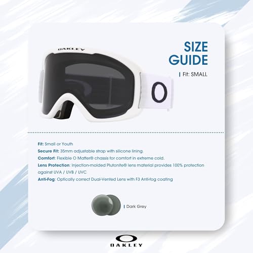 OAKLEY O-Frame 2.0 PRO M/L/S Ski Goggles For Men For Women OO7124, OO7125, OO7126 +BUNDLE with ACCESSORY EYEWEAR KIT