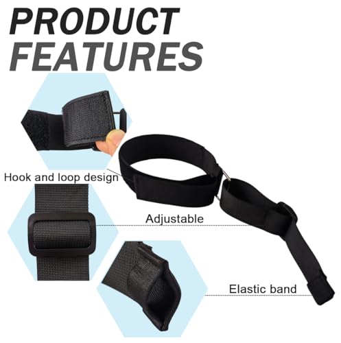 Ajqxh Arm Swing Trainer, 90 Degree Running Form Aid for Speed & Agility Training, Adjustable Strap to Improve Endurance, P...