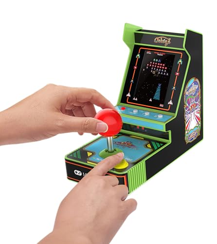 My Arcade New Galaga Red Joystick Player: Galaga and Galaxian Portable Console, Retro Games - 3.5" Full Color Display