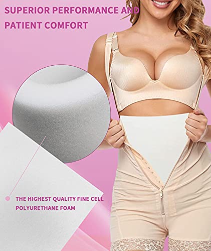Birllaid Lipo Foam Pads for Post Surgery, Bbl Foam Boards after Lipo,Help Out When Using Ab Board Compression Garments Tum...