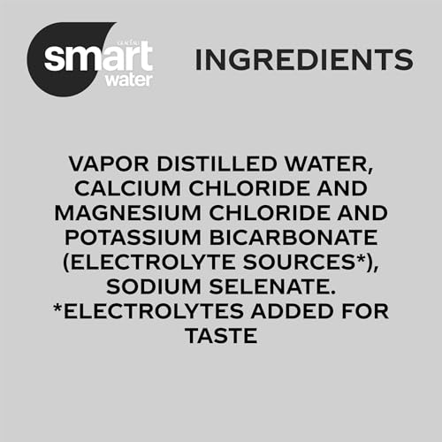 Smartwater Alkaline + Antioxidant Aluminum Can 12oz 8pk