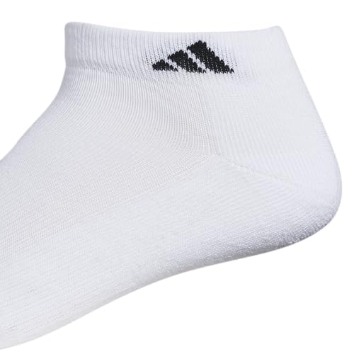 adidas mens Athletic Cushioned Low Cut Ankle Socks (6-pair Pack)