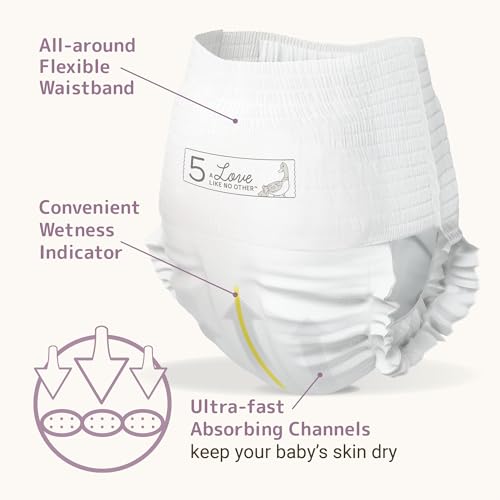 Bambo Nature Premium Eco-friendly Training Pants, Size 5 (27-40 Lbs), 20 Count