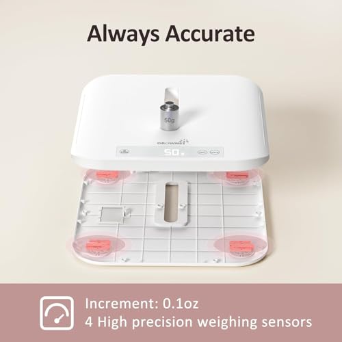 Baby Scale, Multifunctional Baby Weight Scale, Pet Scale for Puppy, Cat, Adult Scale Up to 330lbs, Accurate Digital Scale ...