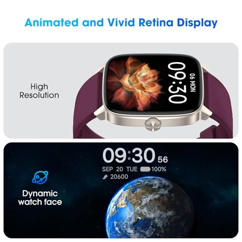 DAVIKO Pedometer Watch Senior Friendly No App/Phone Required, Waterproof Fitness Tracker Watch with Step Counter Calories/...