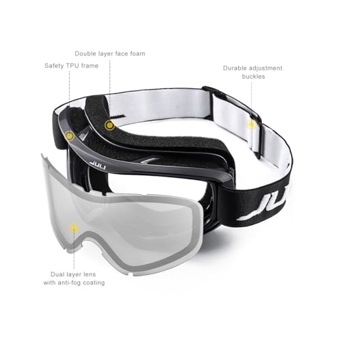 Juli Ski Goggles,Snow Snowboard Goggles Men Women Snowmobile Skiing Skating